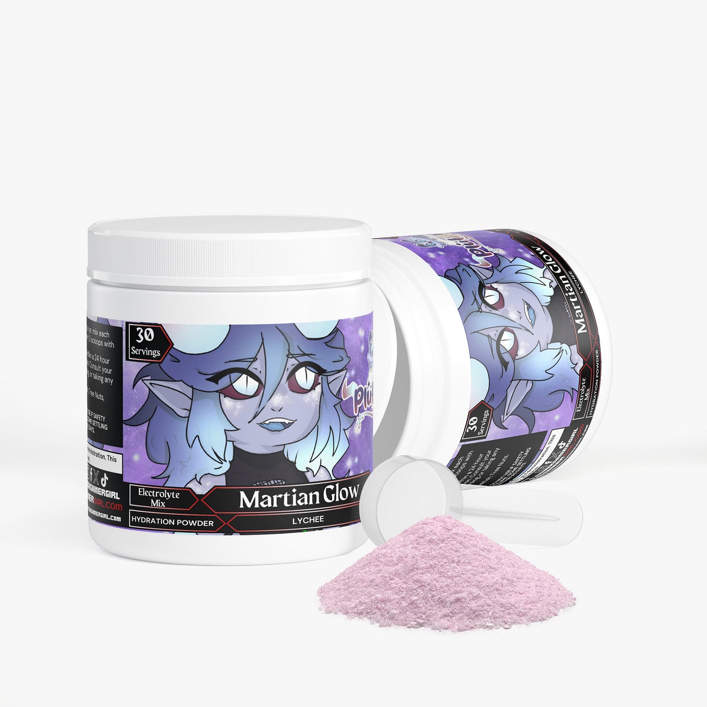 Plutonia - Martian Glow Hydration Powder (Lychee)