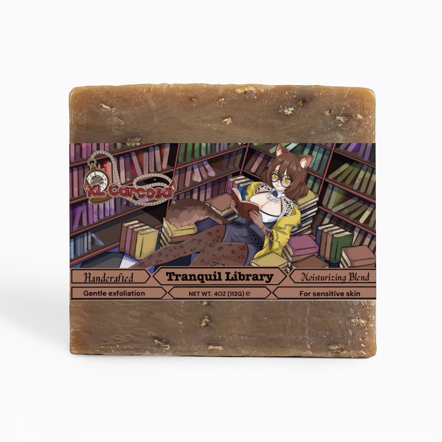 KLCarcosa - Tranquil Library Oat Milk Honey Soap
