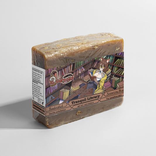 KLCarcosa - Tranquil Library Oat Milk Honey Soap