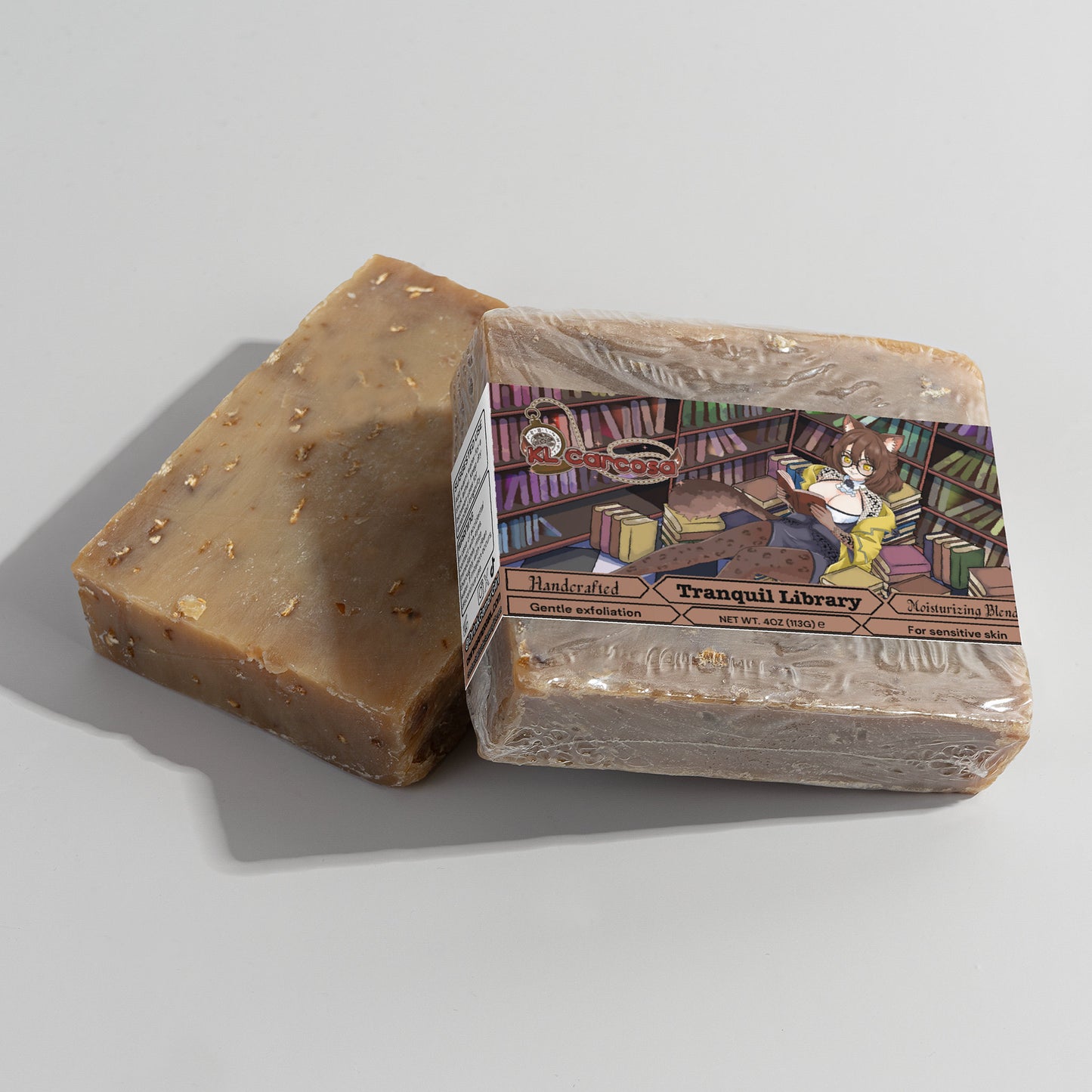KLCarcosa - Tranquil Library Oat Milk Honey Soap