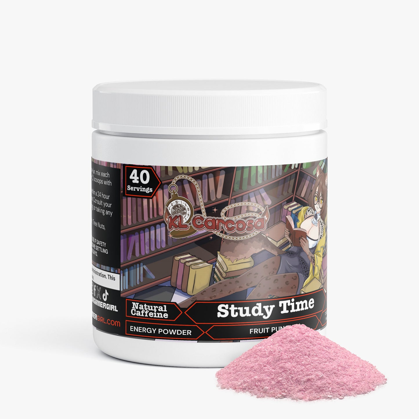 KLCarcosa - Study Time Energy Powder (Fruit Punch)