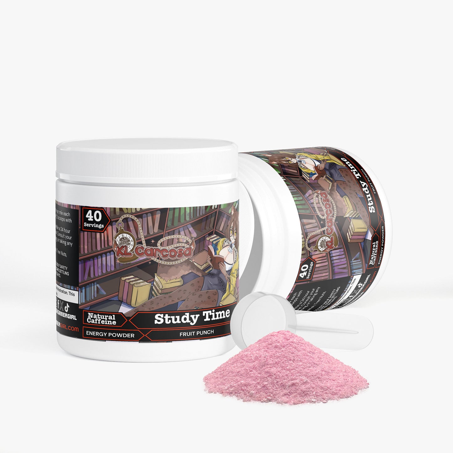KLCarcosa - Study Time Energy Powder (Fruit Punch)
