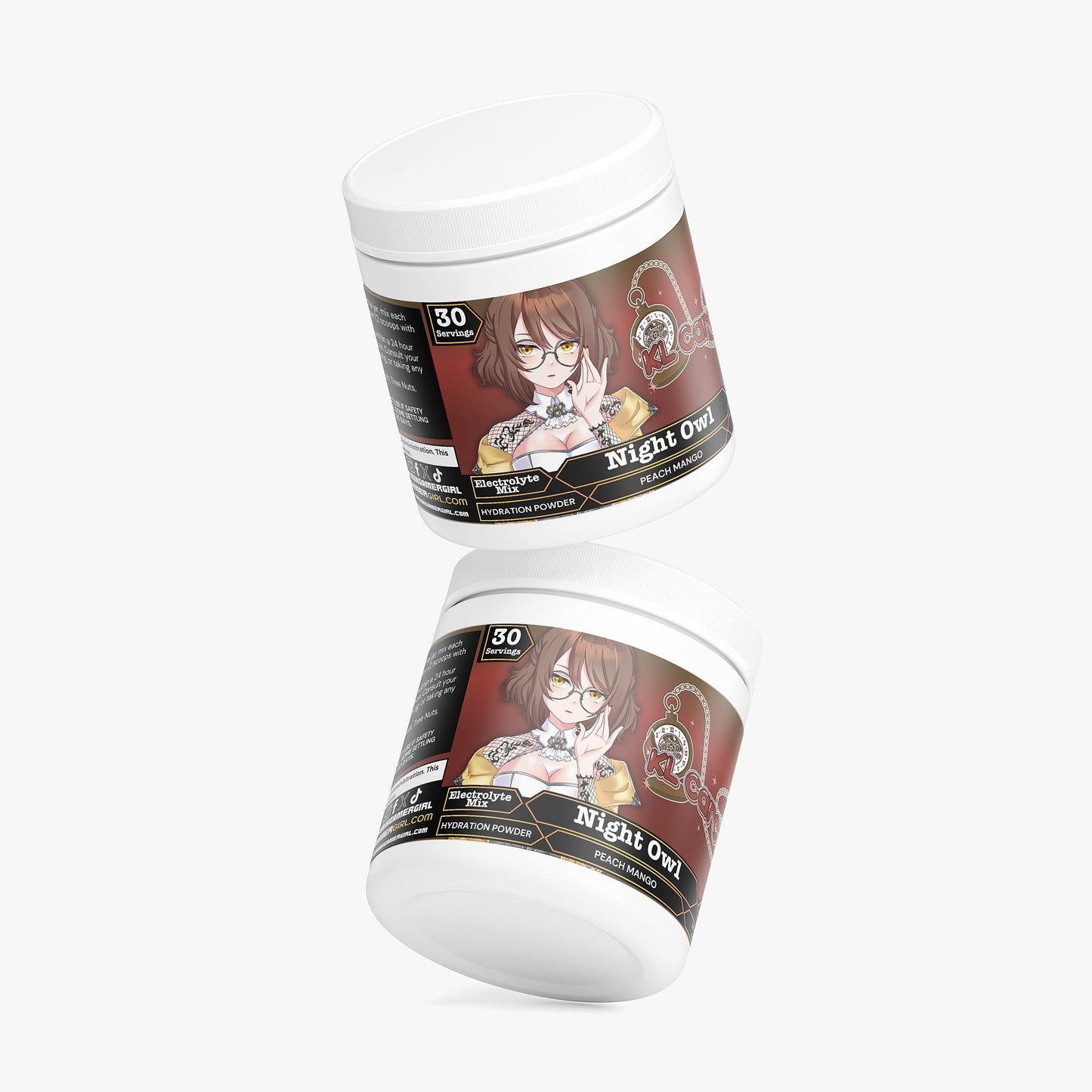 KLCarcosa - Night Owl Hydration Powder (Peach Mango)