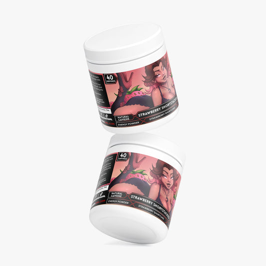 Asterisks - Strawberry Shortstacked Energy Powder (Strawberry Shortcake)