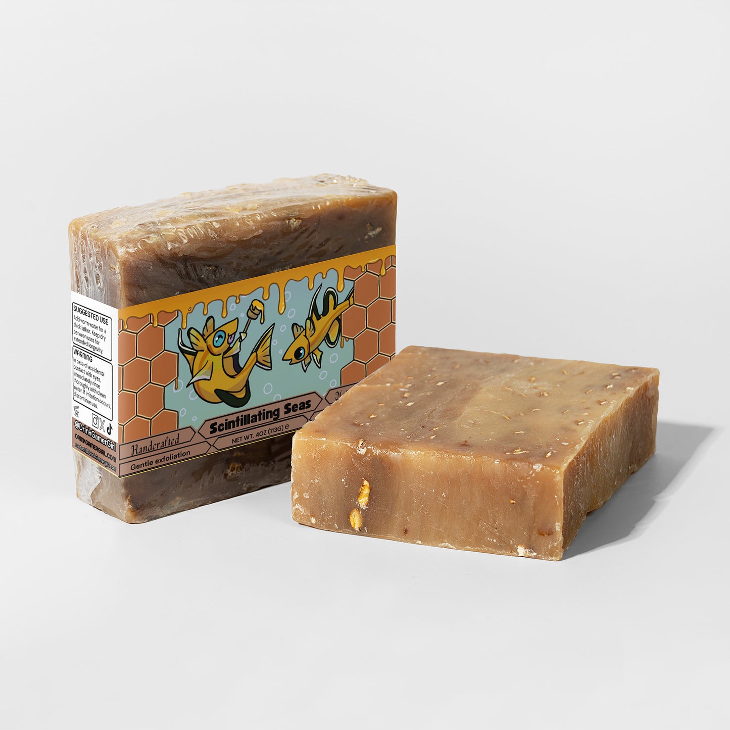 TheCreatureCollector - Scintillating Seas Oat Milk Honey Soap