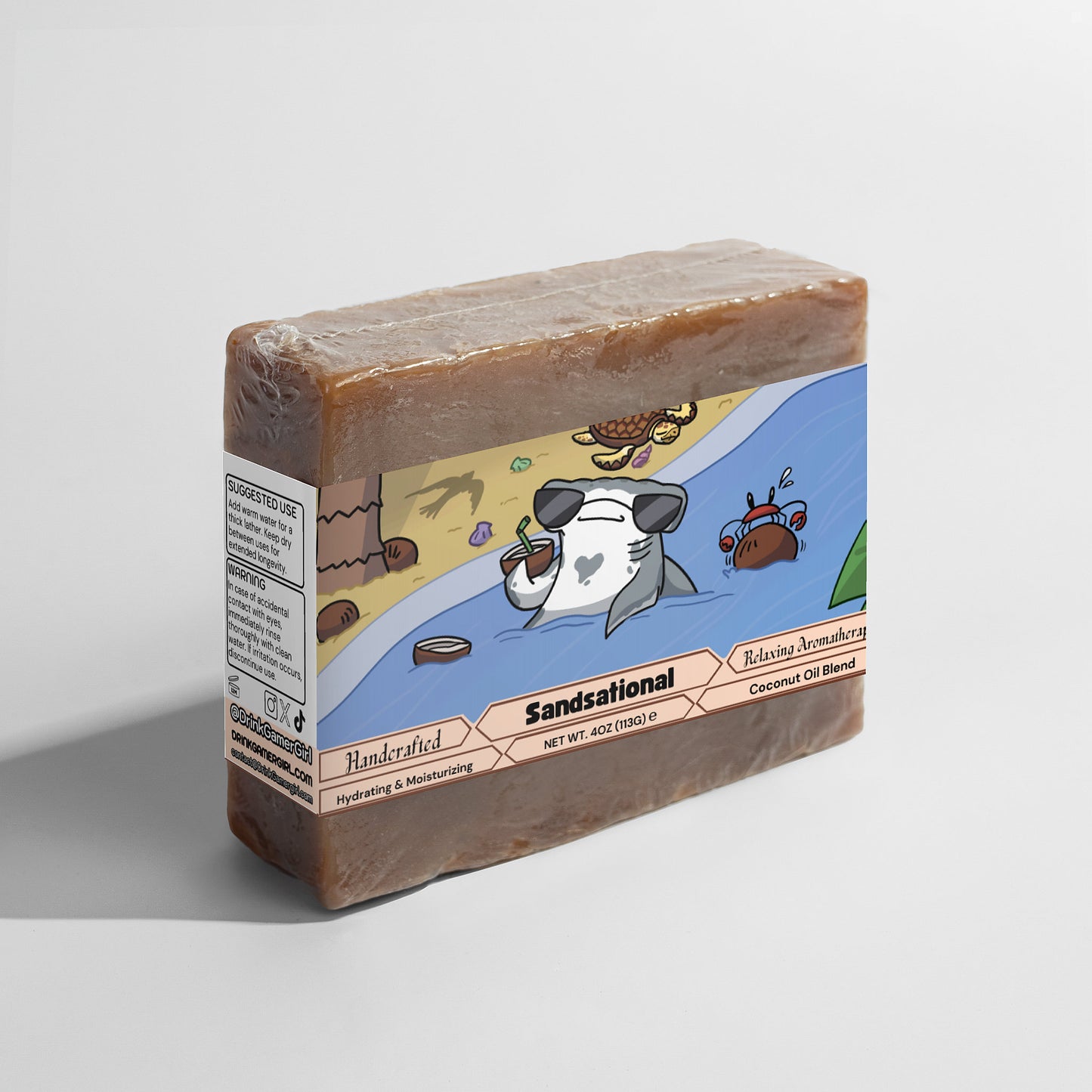 TheCreatureCollector - Sandsational Coconut Beach Soap
