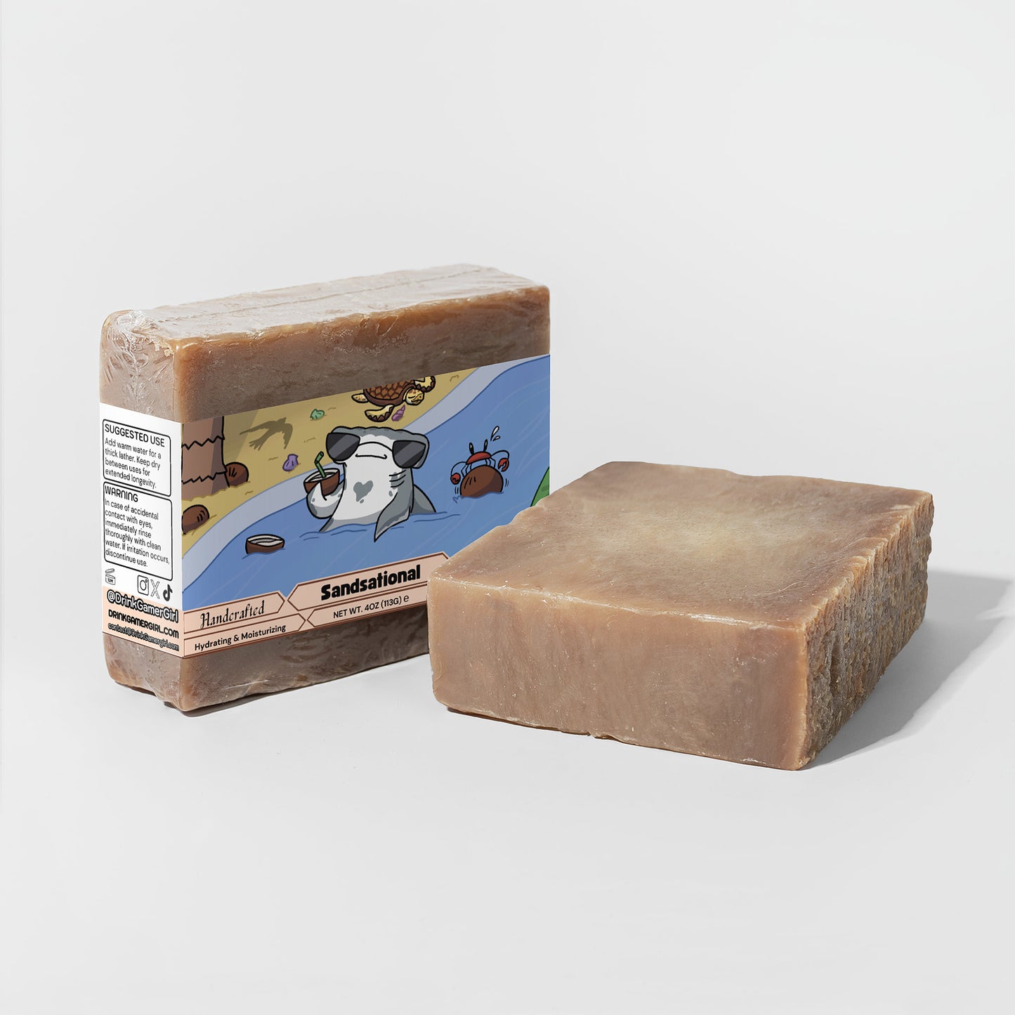 TheCreatureCollector - Sandsational Coconut Beach Soap