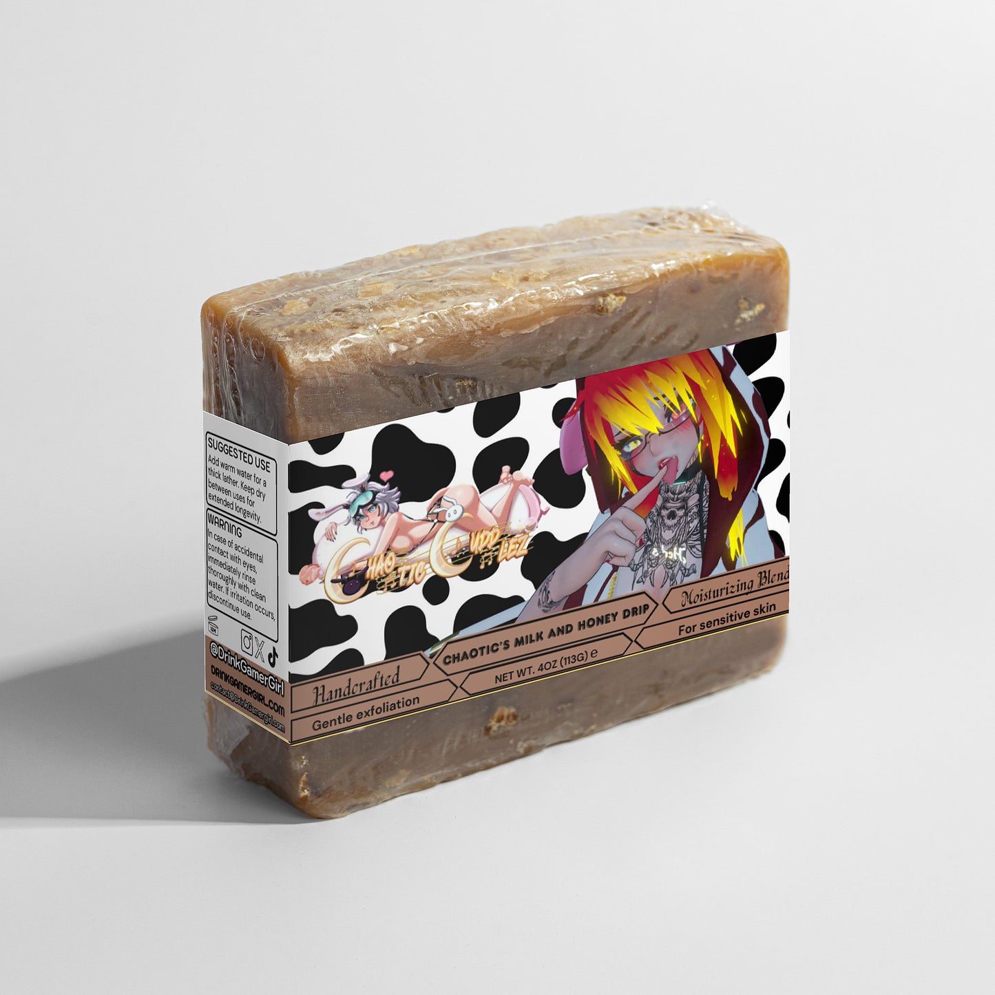 ChaoticCuddlez - Chaotic’s milk and honey drip Oat Milk Honey Soap