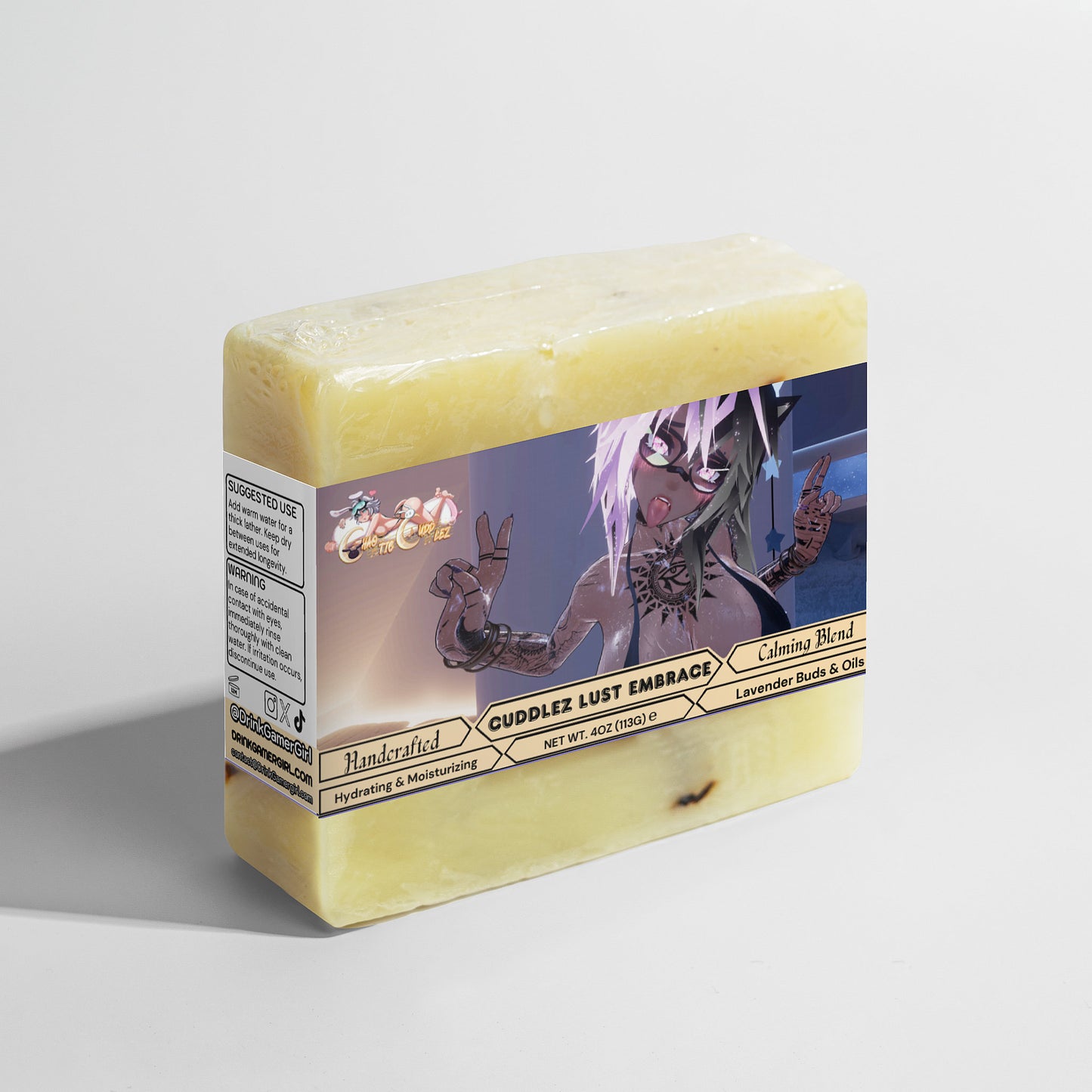 ChaoticCuddlez - Cuddlez Lust Embrace Calming Lavender Soap