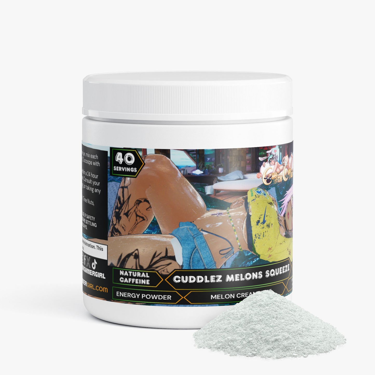 ChaoticCuddlez - Cuddlez Melons Squeeze Energy Powder (Melon Creamsicle)