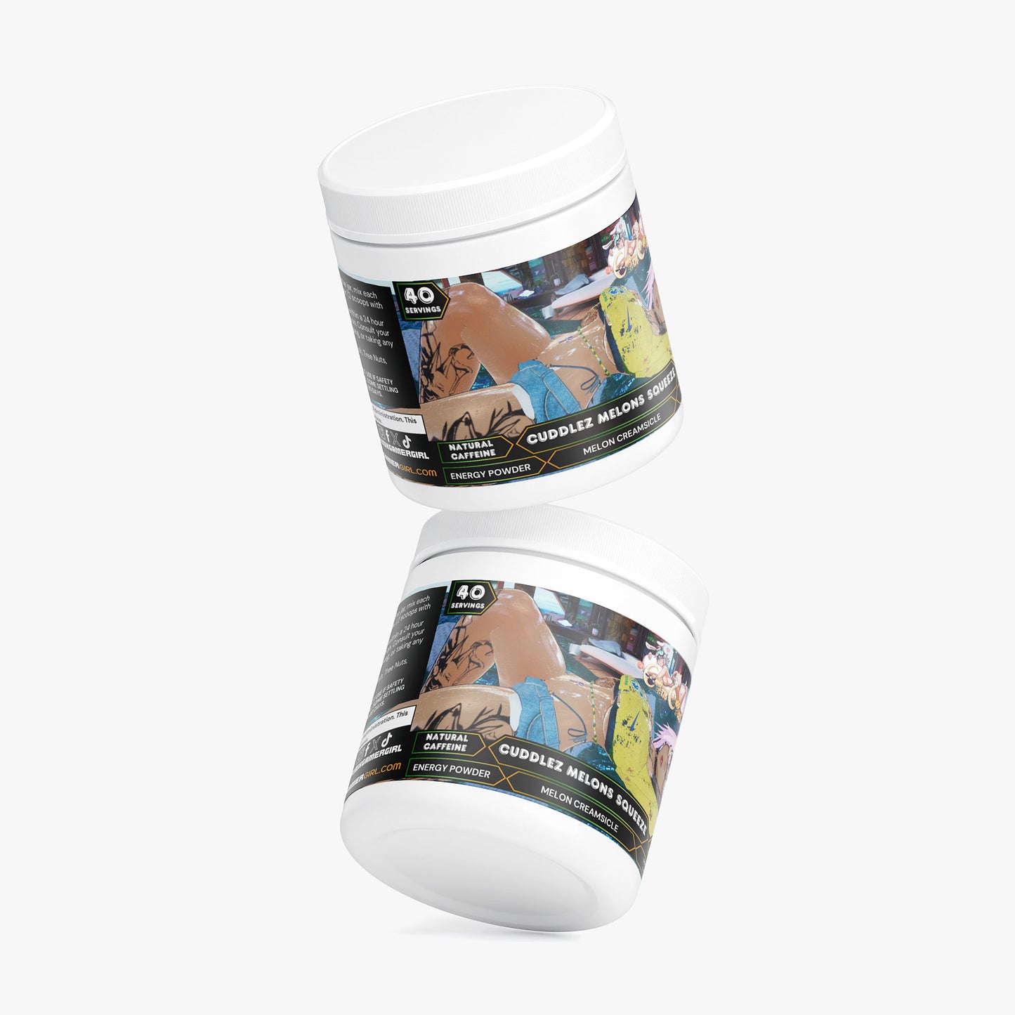 ChaoticCuddlez - Cuddlez Melons Squeeze Energy Powder (Melon Creamsicle)