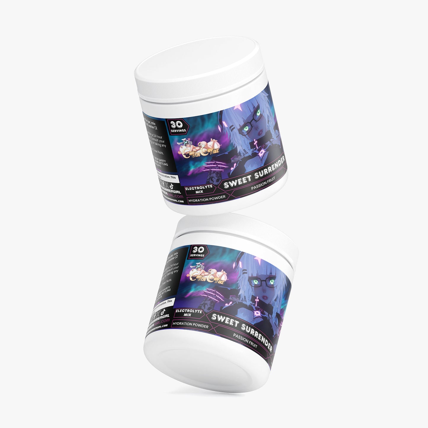 ChaoticCuddlez - Sweet Surrender Hydration Powder (Passion Fruit)