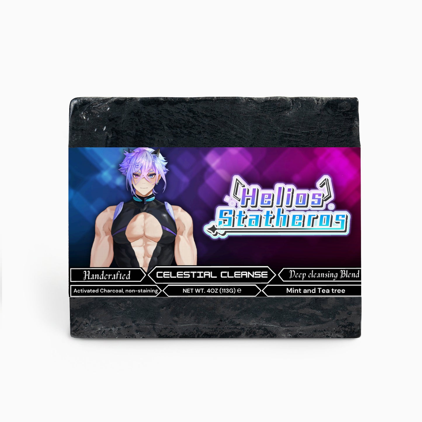Helios Statheros - Celestial Cleanse Charcoal Soap