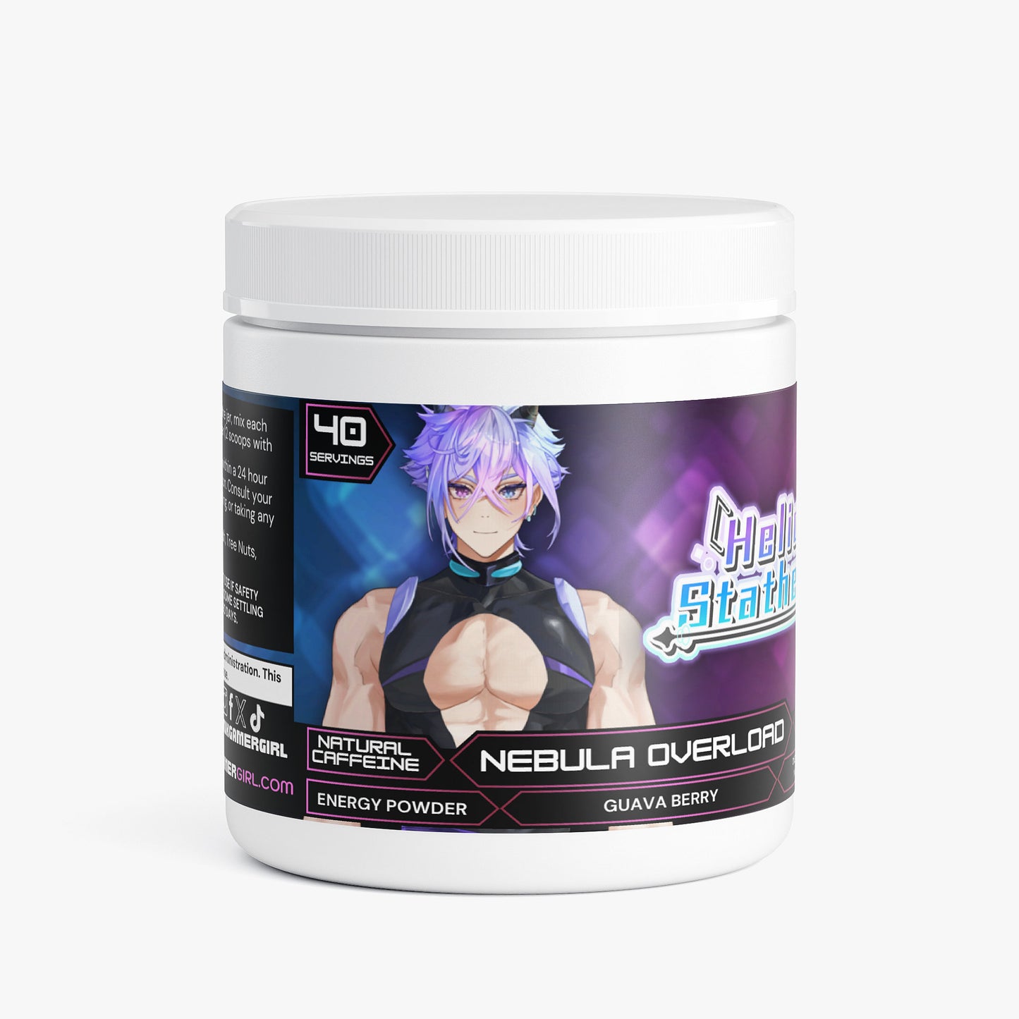 Helios Statheros - Nebula Overlord Energy Powder (Guava Berry)