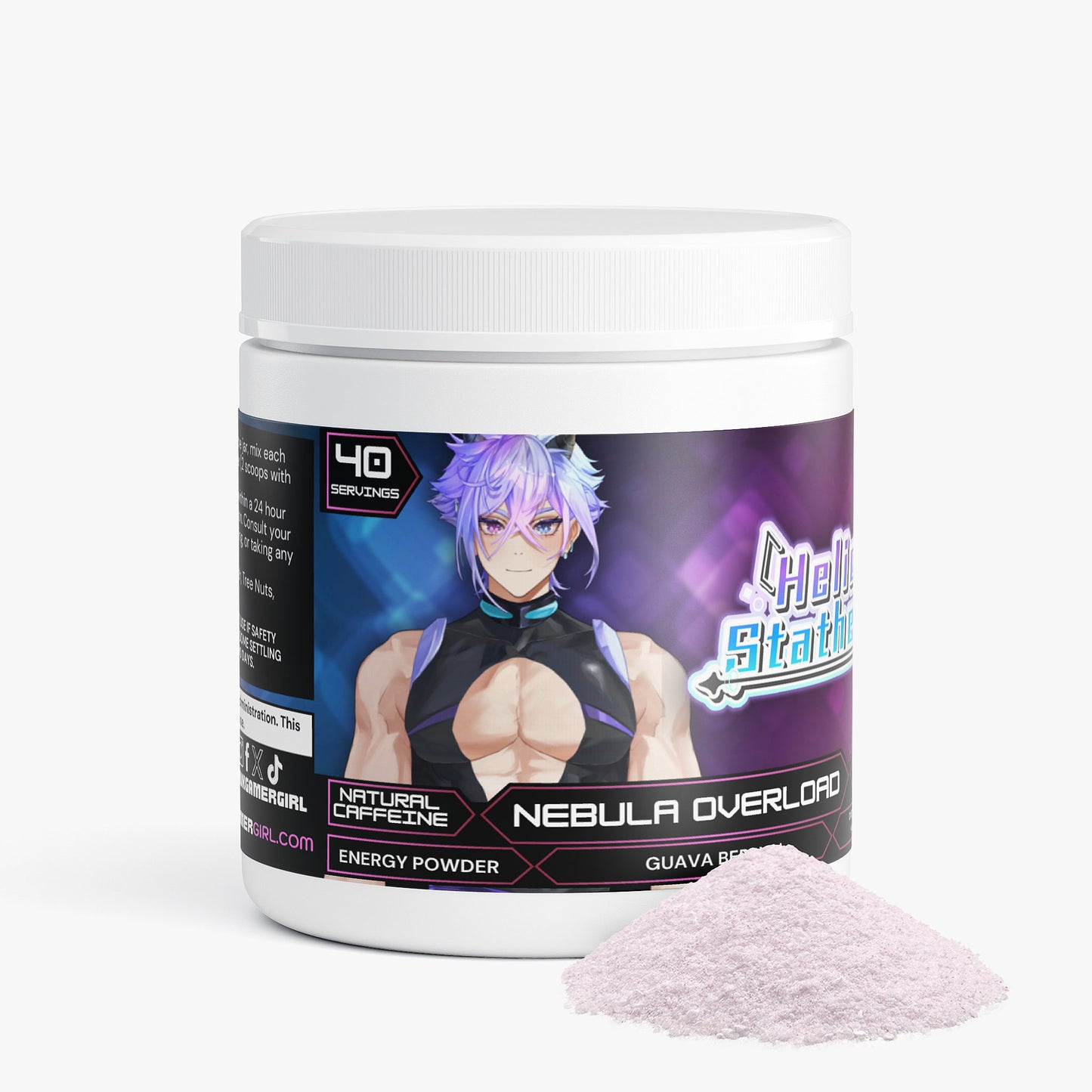 Helios Statheros - Nebula Overlord Energy Powder (Guava Berry)