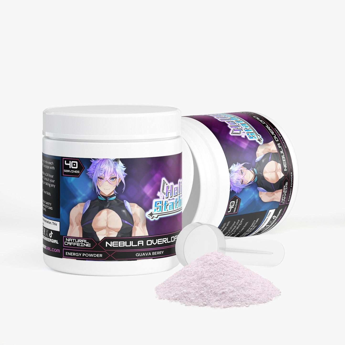Helios Statheros - Nebula Overlord Energy Powder (Guava Berry)