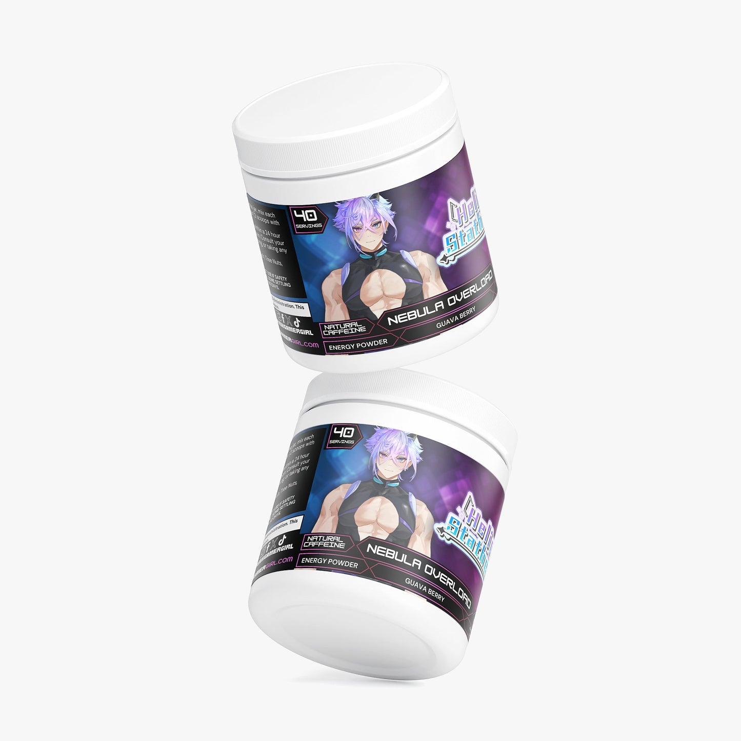 Helios Statheros - Nebula Overlord Energy Powder (Guava Berry)
