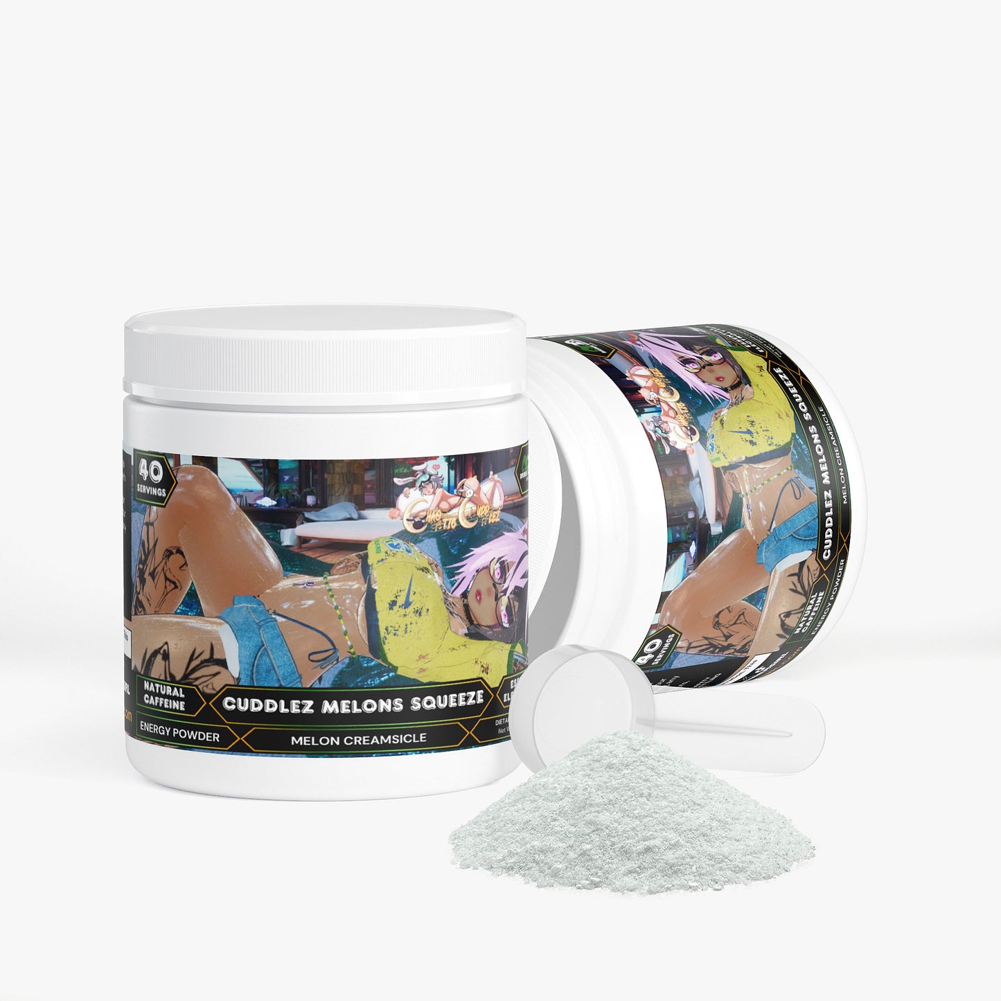 ChaoticCuddlez - Cuddlez Melons Squeeze Energy Powder (Melon Creamsicle)