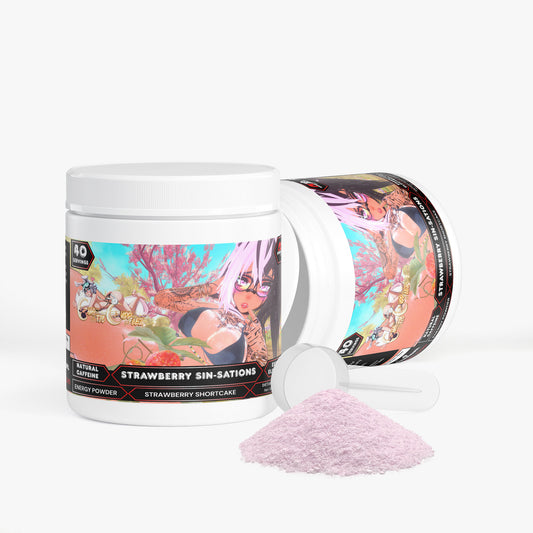 ChaoticCuddlez - Strawberry Sin-sations Energy Powder (Strawberry Shortcake)