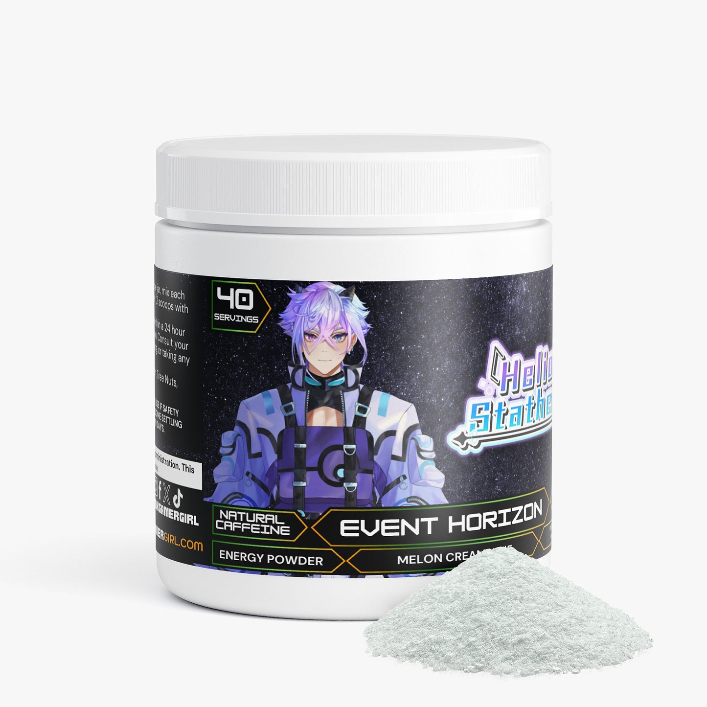 Helios Statheros - Event Horizon Energy Powder (Melon Creamsicle)