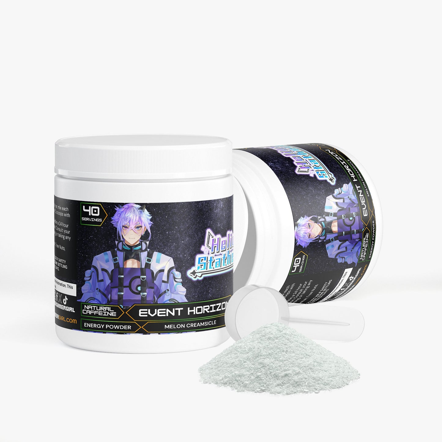 Helios Statheros - Event Horizon Energy Powder (Melon Creamsicle)