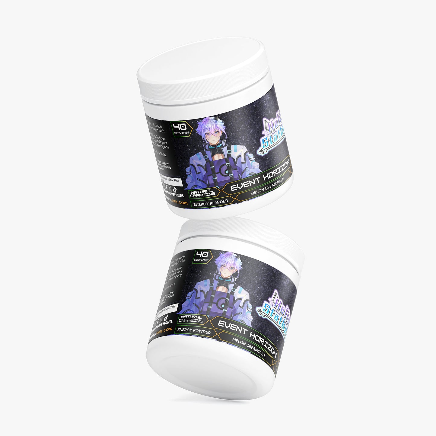 Helios Statheros - Event Horizon Energy Powder (Melon Creamsicle)