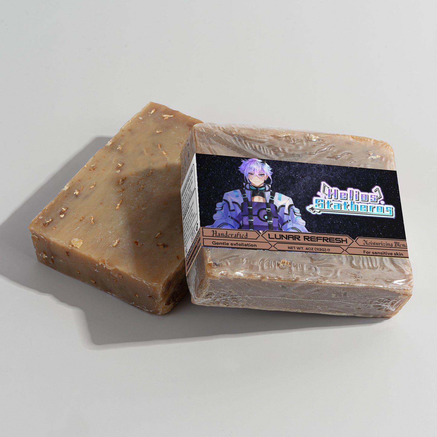 Helios Statheros - Lunar Refresh Oat Milk Honey Soap