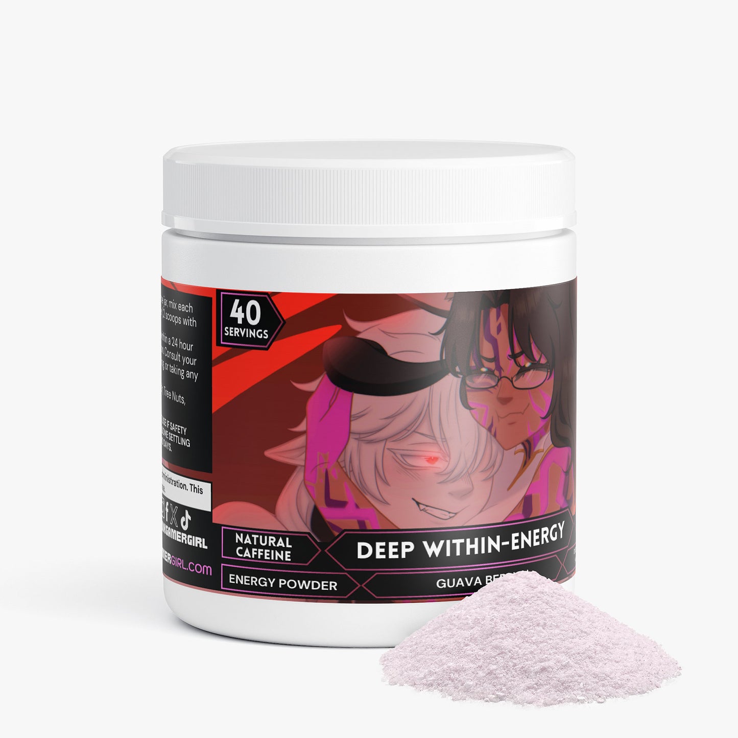 ObsidiankitsuVT - Deep Within-energy Energy Powder (Guava Berry)