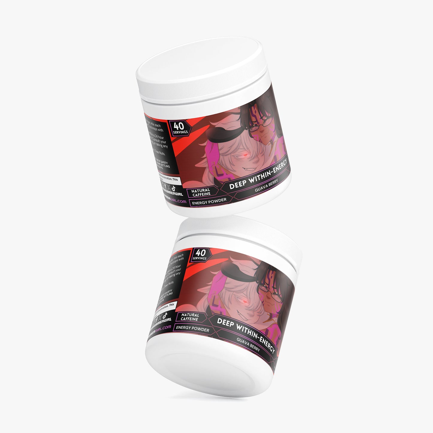 ObsidiankitsuVT - Deep Within-energy Energy Powder (Guava Berry)
