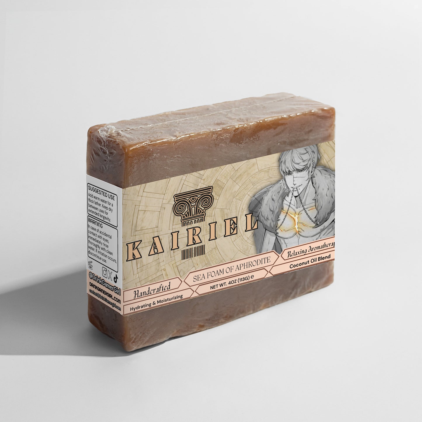 Kairielvt - Sea Foam of Aphrodite Coconut Beach Soap