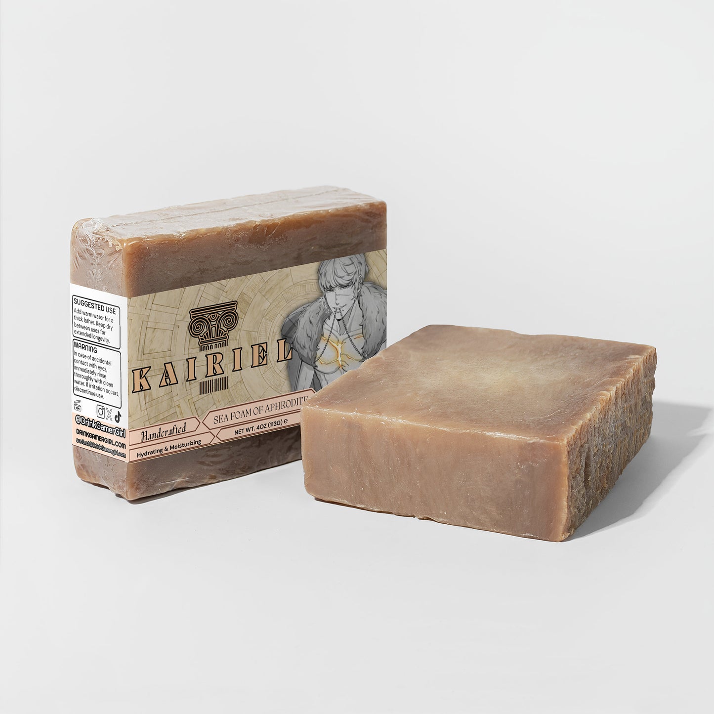Kairielvt - Sea Foam of Aphrodite Coconut Beach Soap