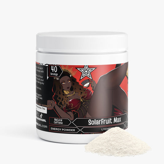 SqueeeQueen - SolarFruit Max Energy Powder (Lychee Splash Energy)