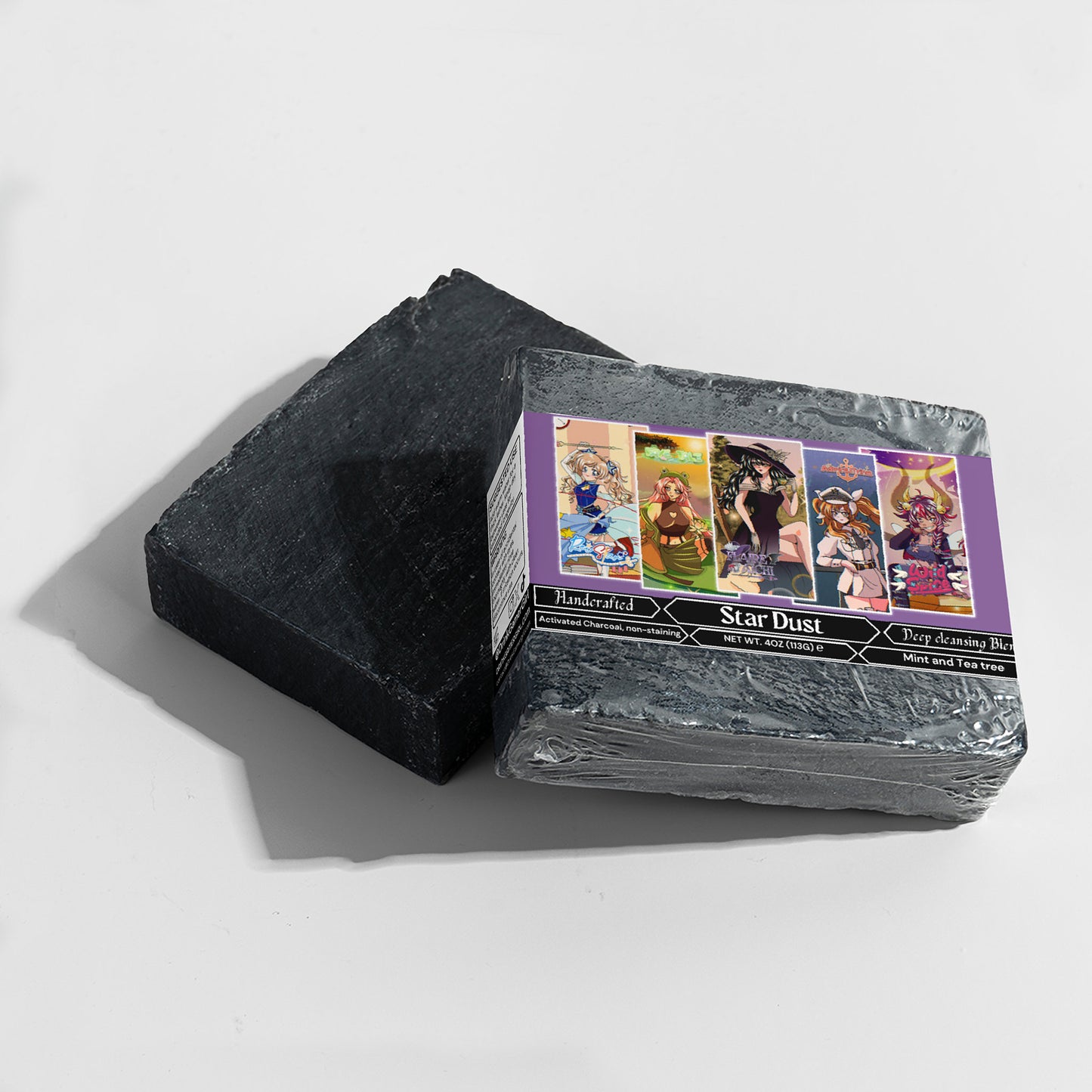 Solar Studios - Star Dust Charcoal Soap