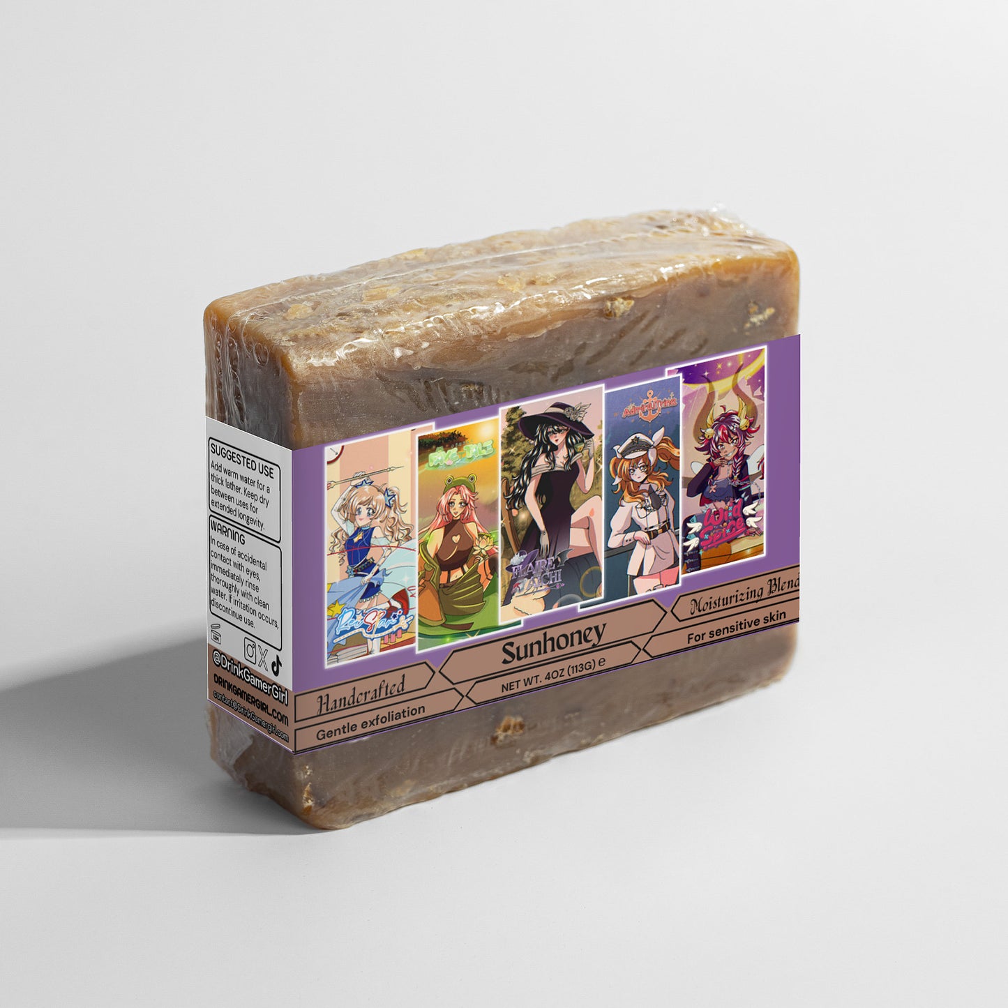 Solar Studios - Sunhoney Oat Milk Soap