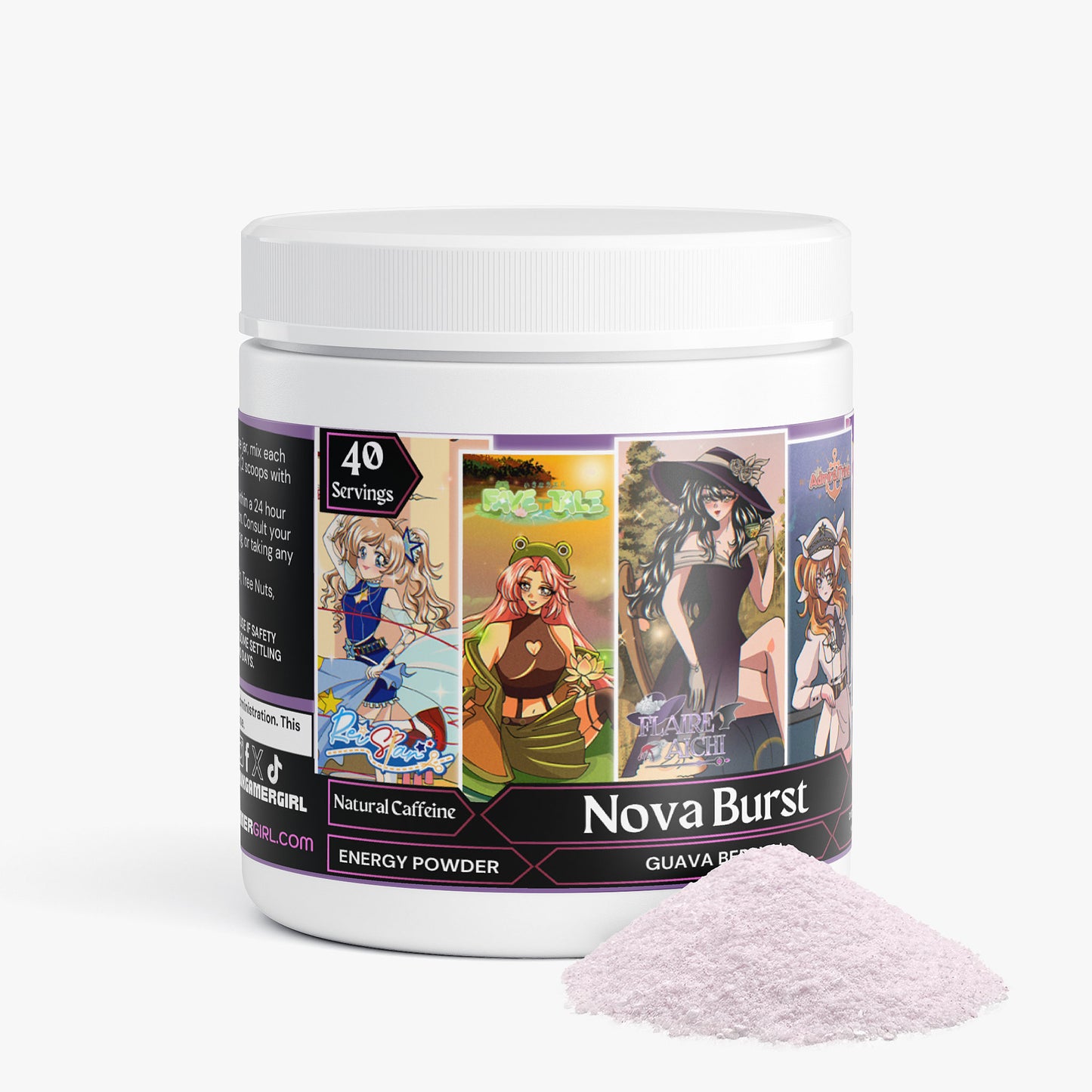 Solar Studios - Nova Burst Energy Powder (Guava Berry)