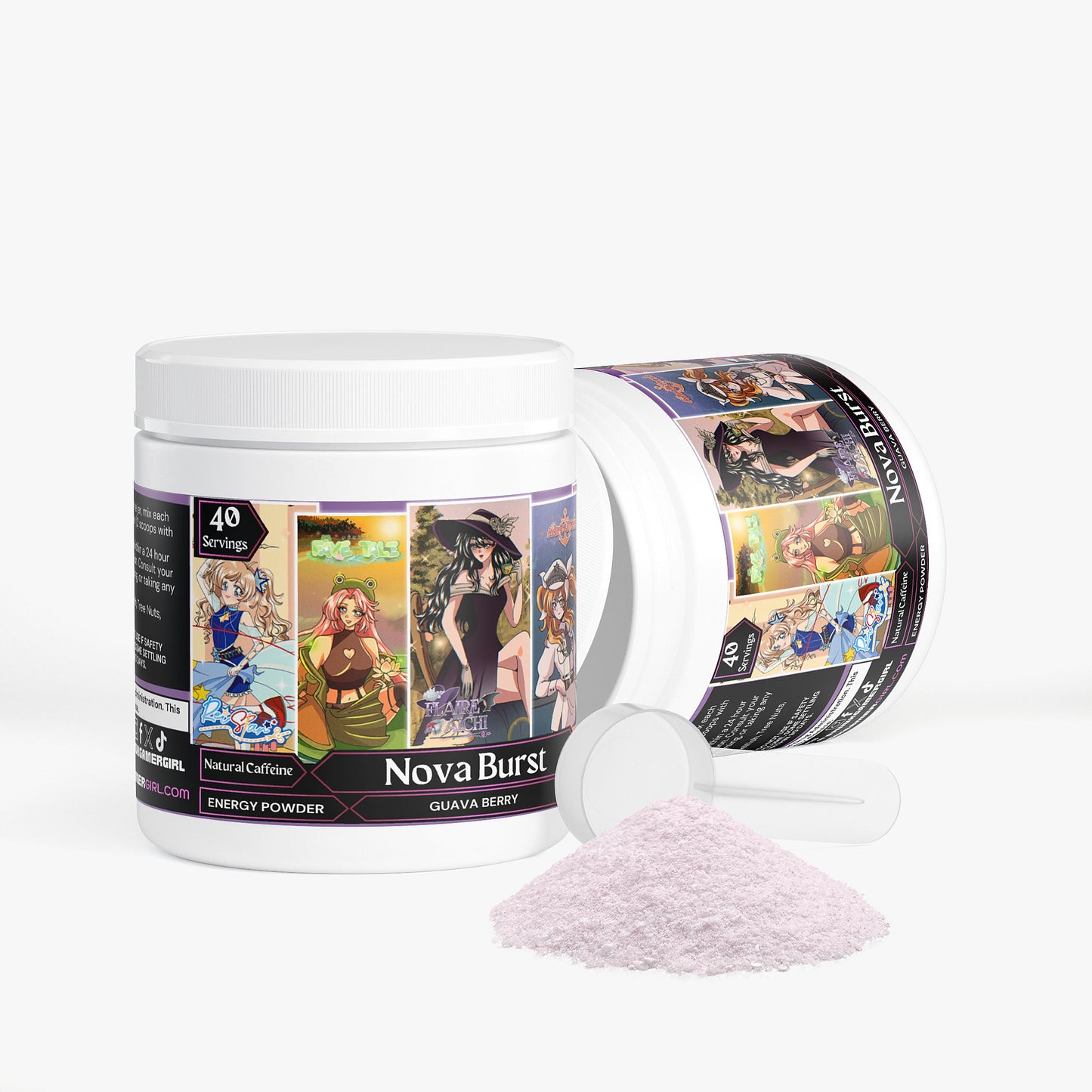 Solar Studios - Nova Burst Energy Powder (Guava Berry)