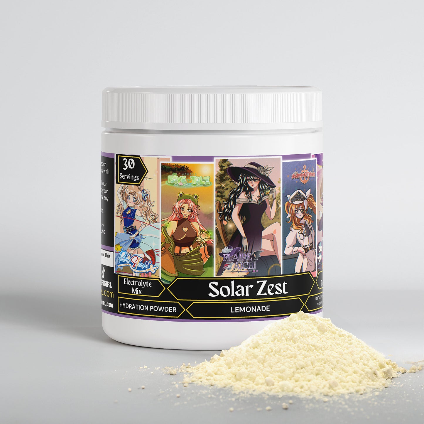 Solar Studios - Solar Zest Hydration Powder (Lemonade)