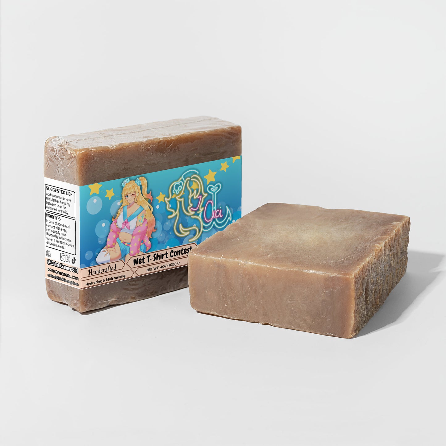 BoardwalkCici - Wet T-Shirt Contest Coconut Beach Soap
