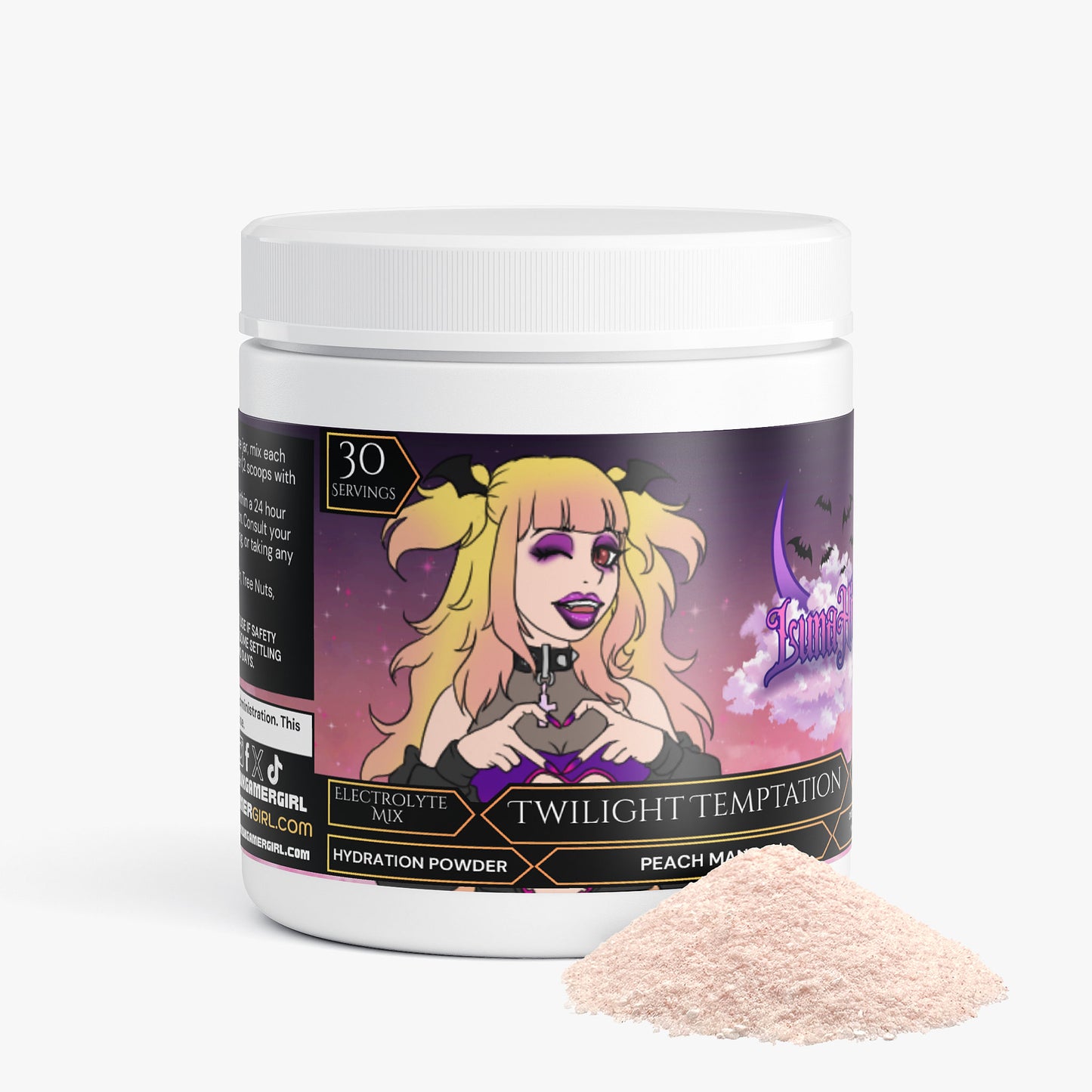 LunaHime - Twilight Temptation Hydration Powder (Peach Mango)