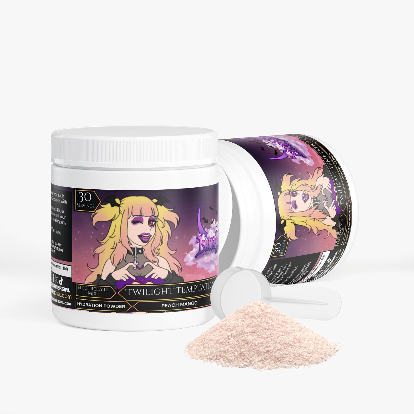 LunaHime - Twilight Temptation Hydration Powder (Peach Mango)