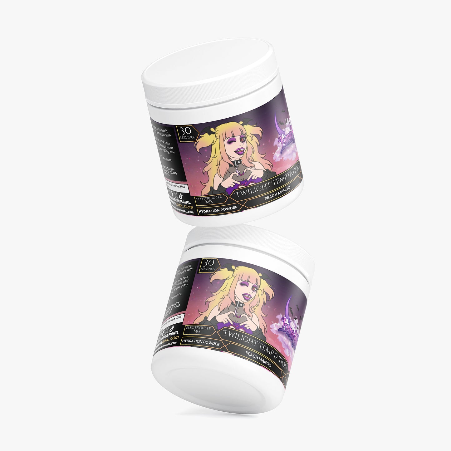 LunaHime - Twilight Temptation Hydration Powder (Peach Mango)