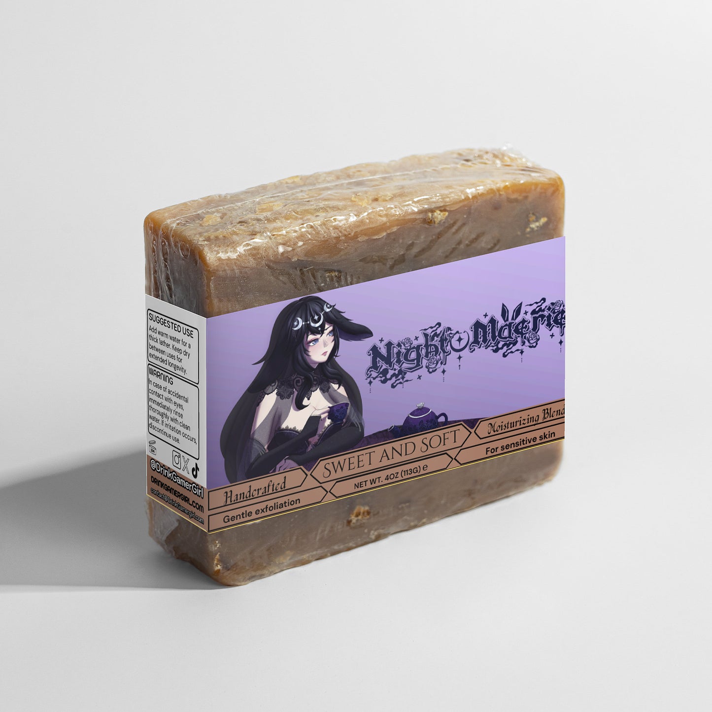 Night Maerie - Sweet and Soft Oat Milk Honey Soap