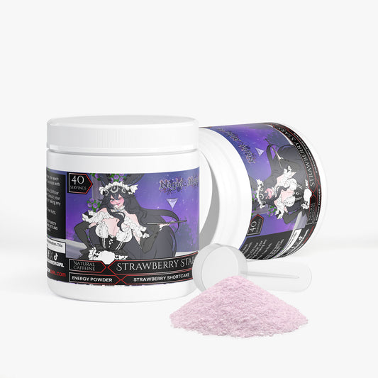 Night Maerie - Strawberry Stars Energy Powder (Strawberry Shortcake)