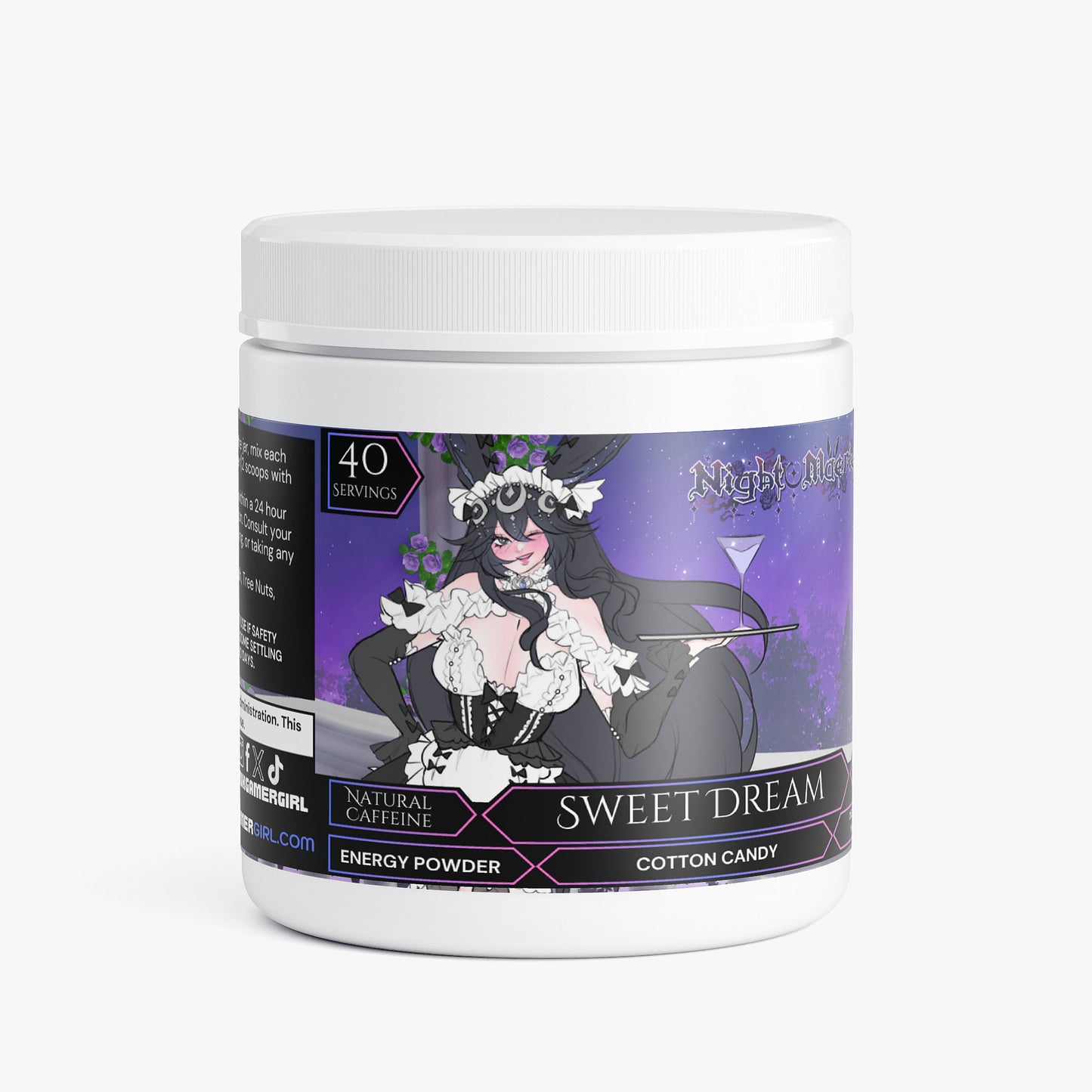 Night Maerie - Sweet Dream Energy Powder (Cotton Candy)