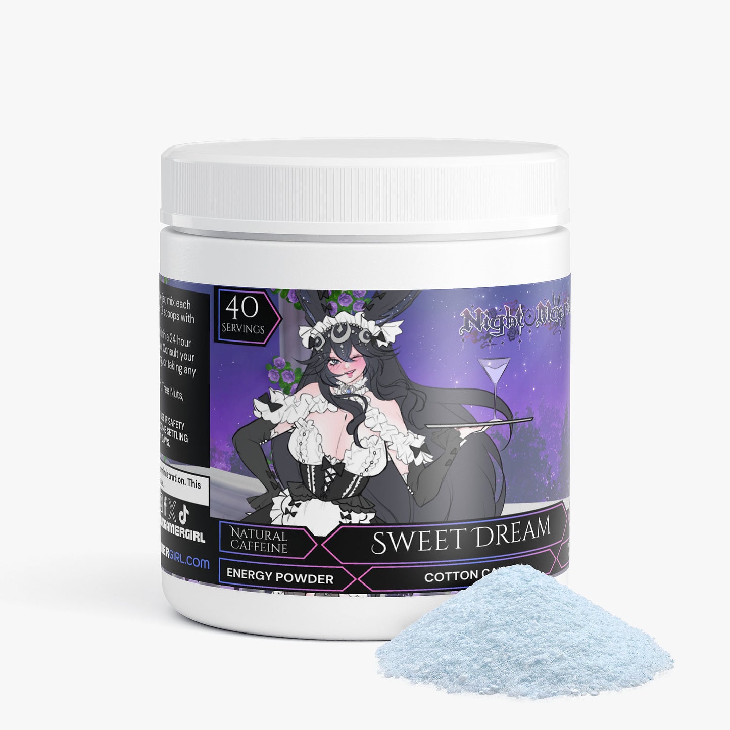 Night Maerie - Sweet Dream Energy Powder (Cotton Candy)