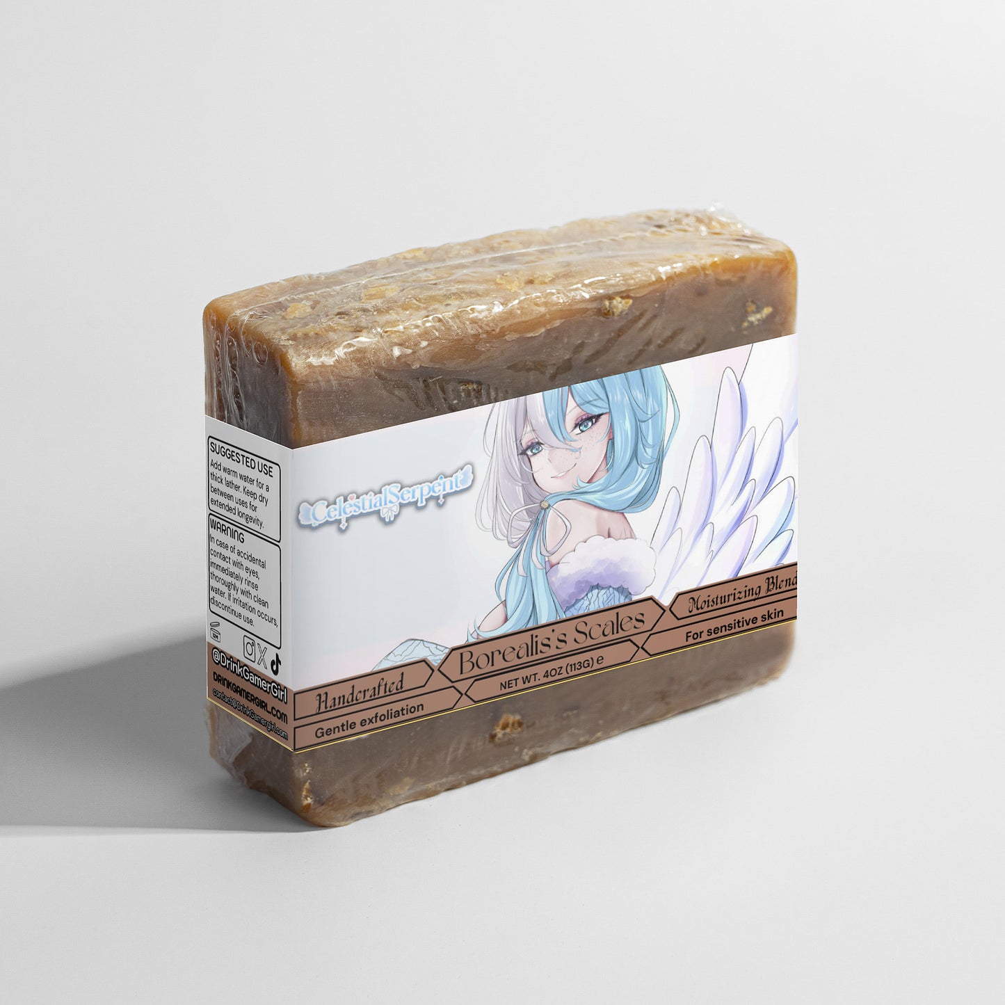 Celestial Serpent - Borealis's Scales Oat Milk Honey Soap