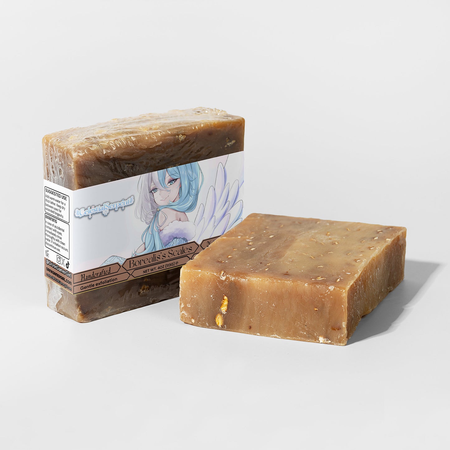 Celestial Serpent - Borealis's Scales Oat Milk Honey Soap