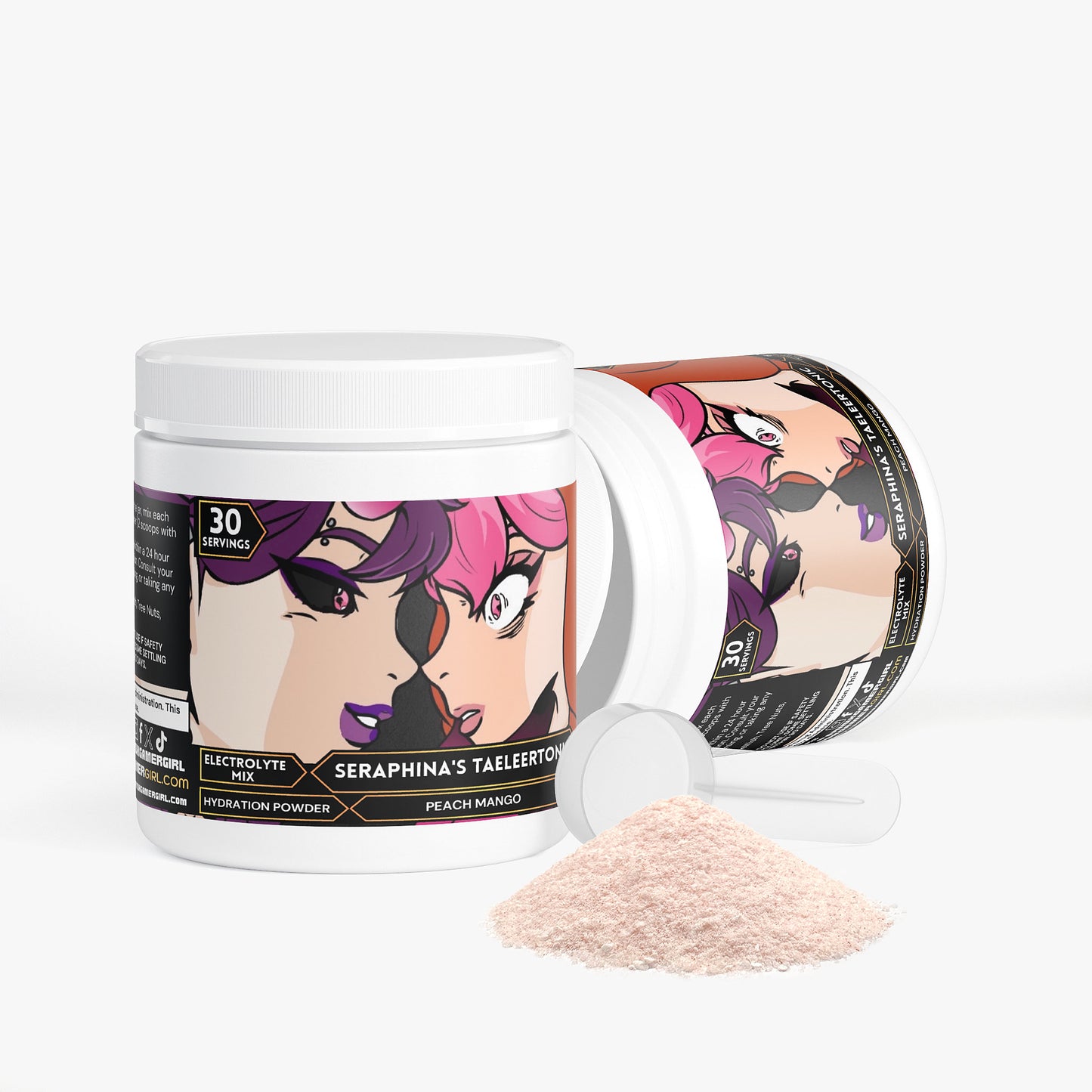 SuccuBunnVT - Seraphina's TaeleerTonic Hydration Powder (Peach Mango)