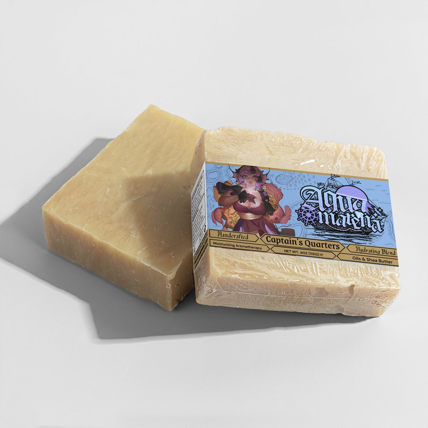 Aqua Marena - Captain's Quarters Rich Sandalwood Soap
