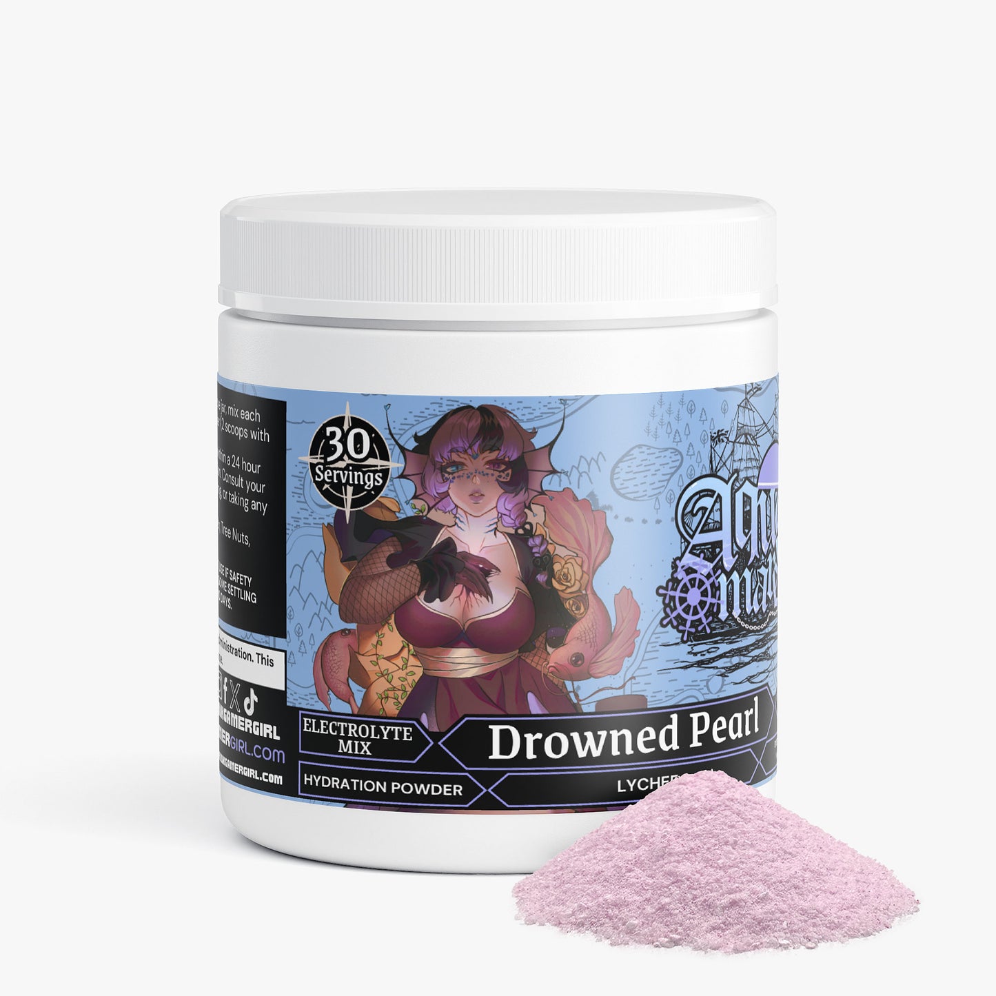 Aqua Marena - Drowned Pearl Hydration Powder (Lychee)
